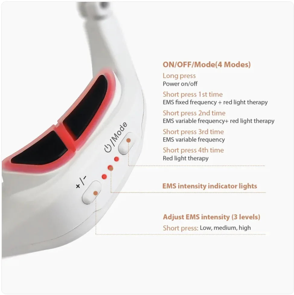 Radiance™ Red LIght EYe Therapy Massager( Premium Option)