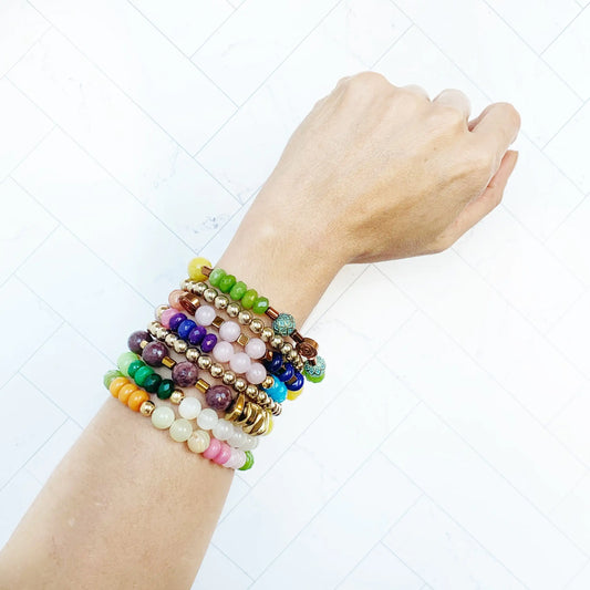 9 stone bracelet