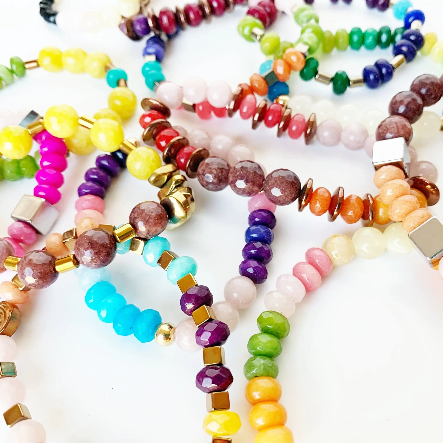 9 stone bracelet