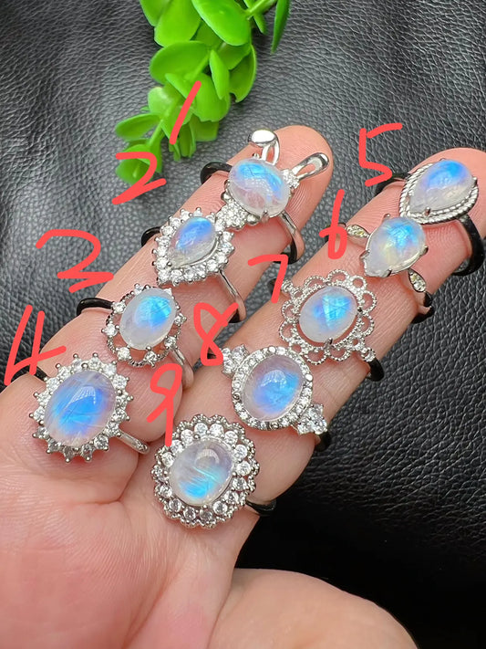 Celestial Blue Gemstone Ring